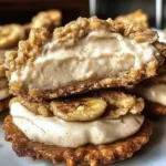 Delicious Banana Oatmeal Cream Pies with creamy filling and banana flavor