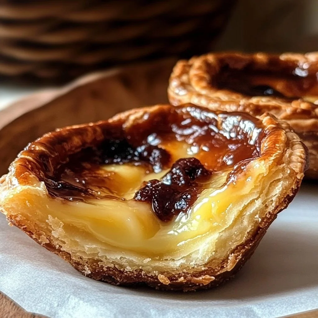 Delicious Canadian butter tarts on a rustic wooden table