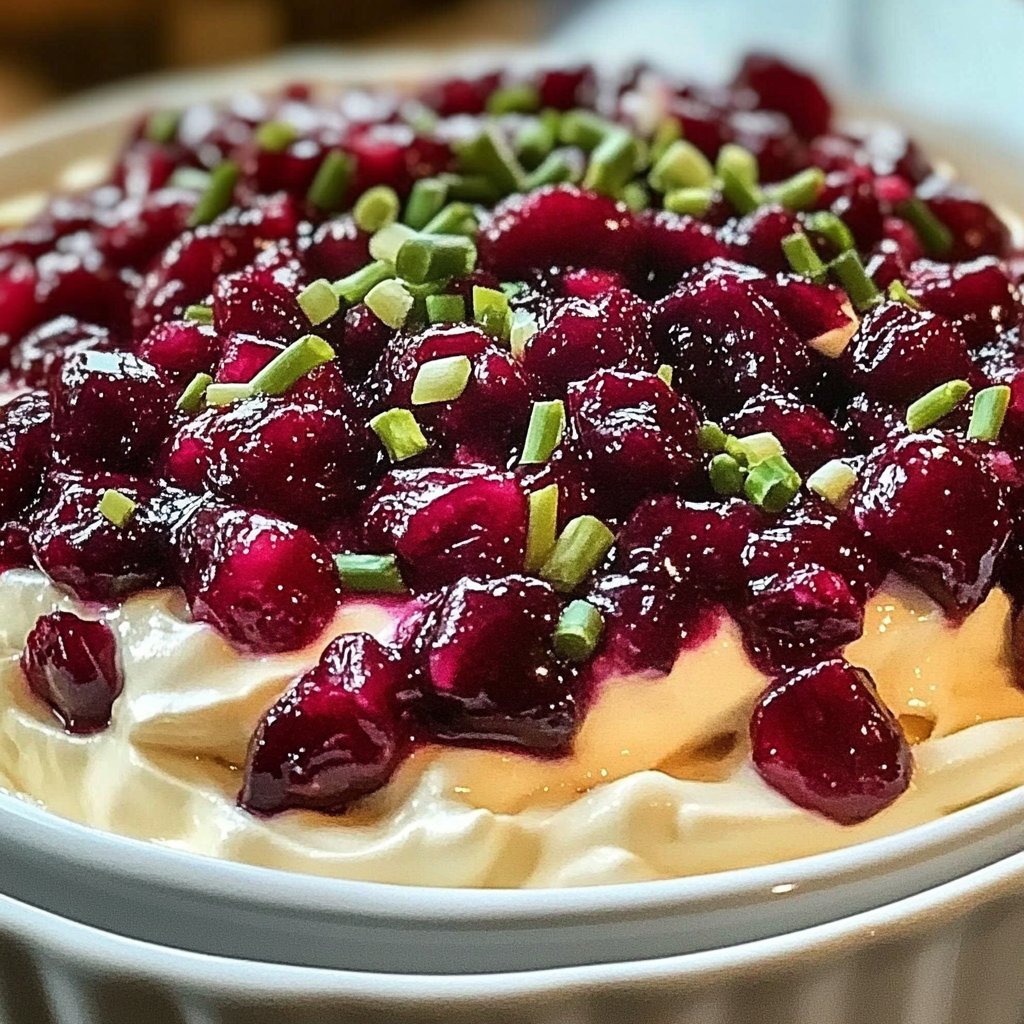 Cranberry and Cream Cheese Dip