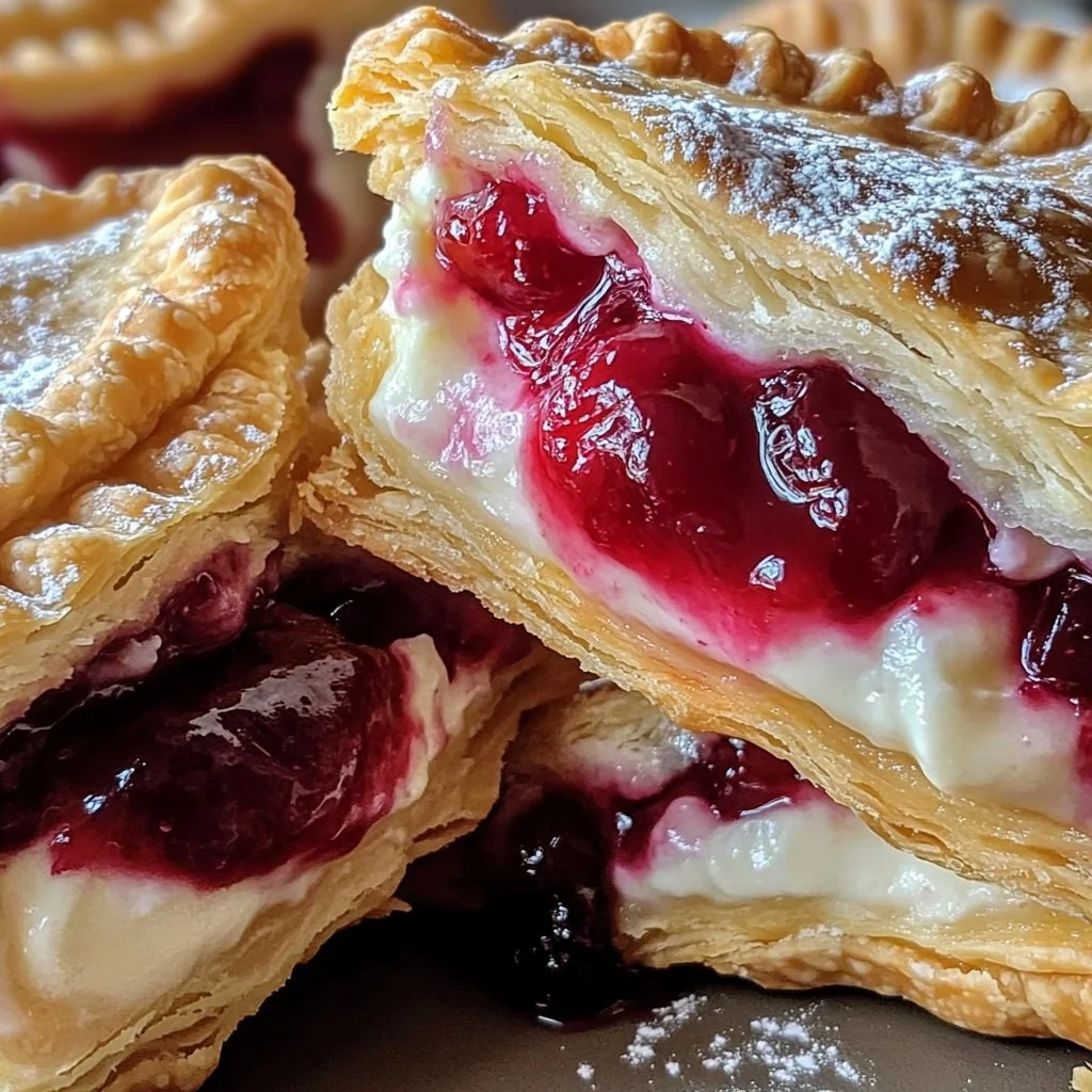 Cherry Cheesecake Hand Pies