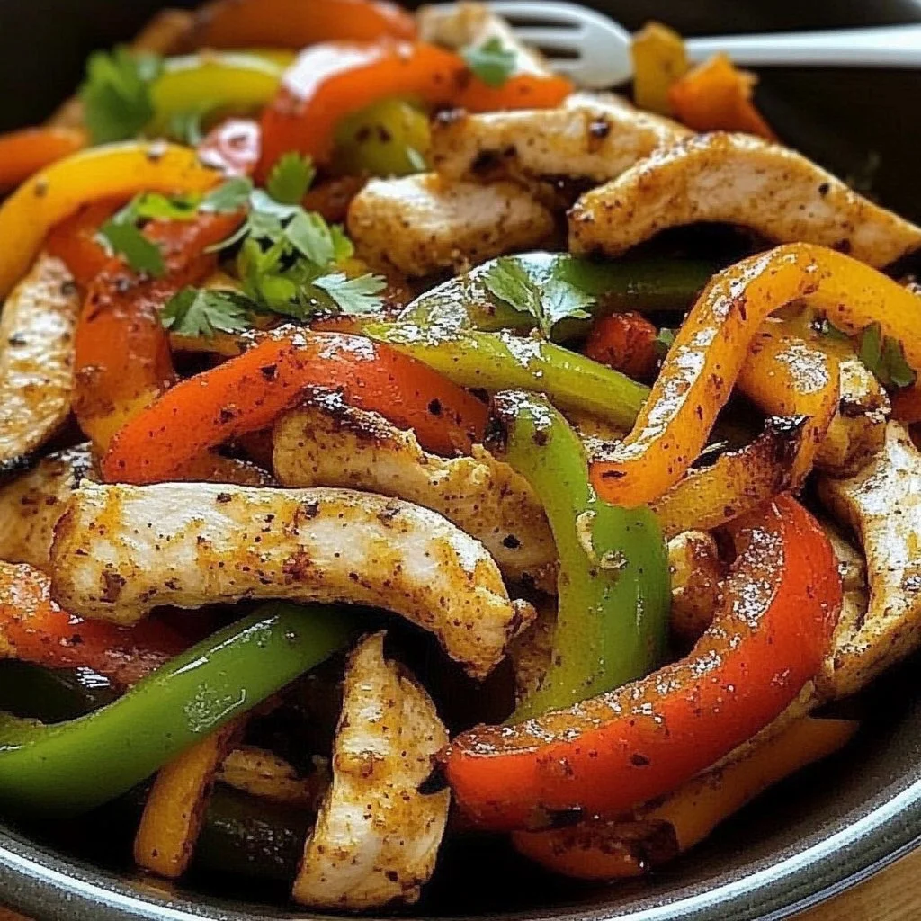 Chicken Fajita Peppers