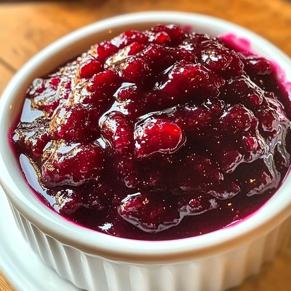 Christmas Cranberry Honey Butter
