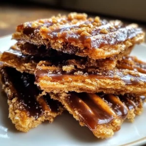 Churro Saltine Toffee