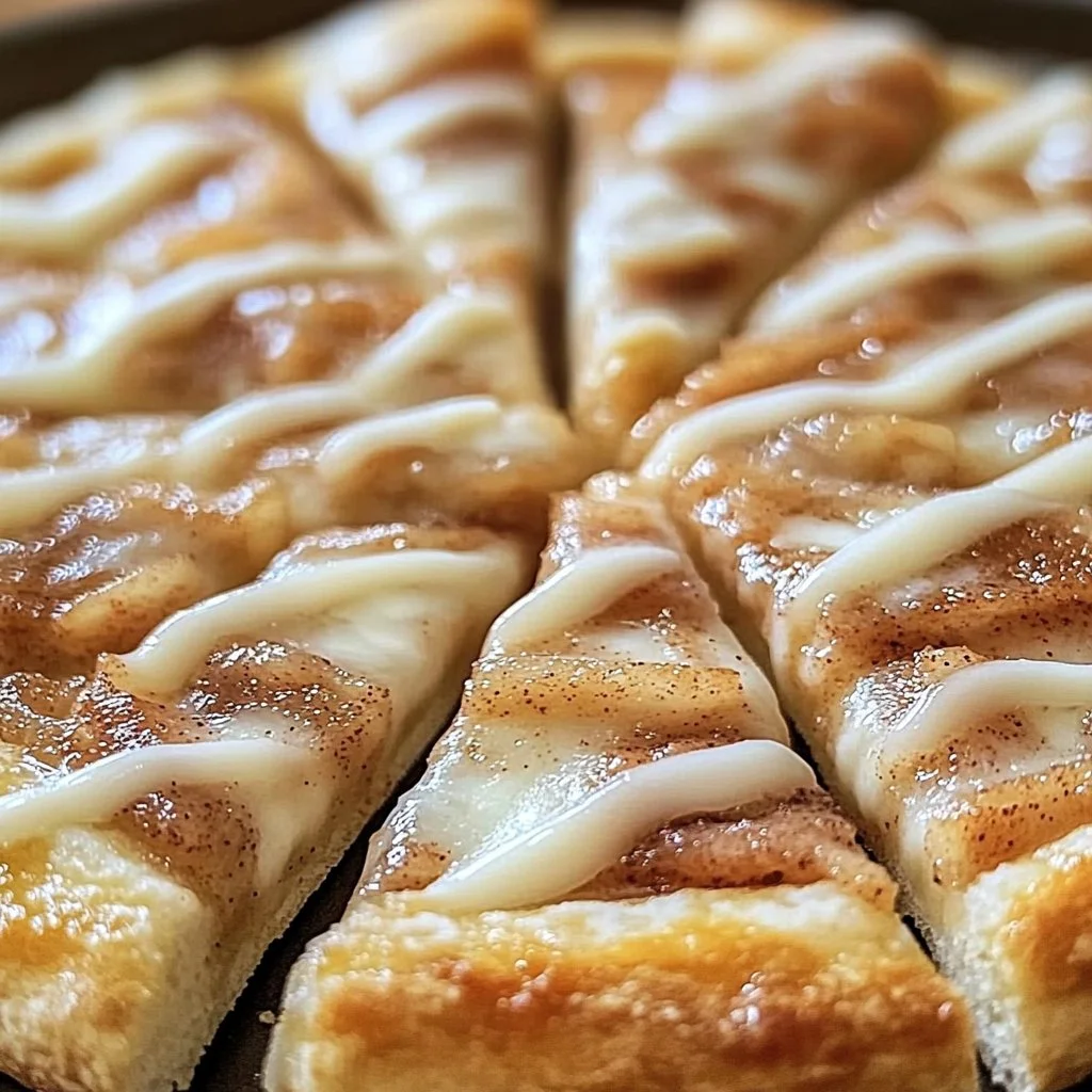 Cinnamon Sugar Pizza