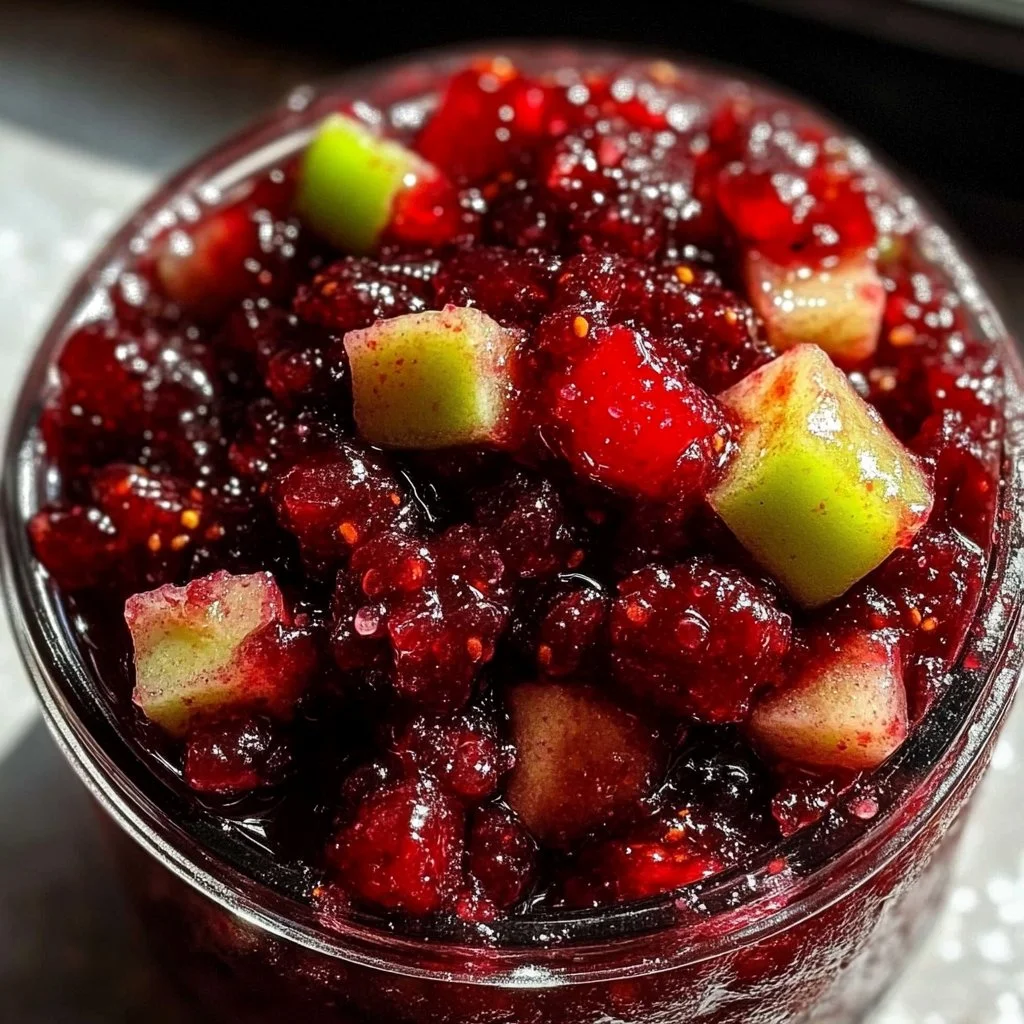 Cranberry Apple Chutney Irresistible recipe