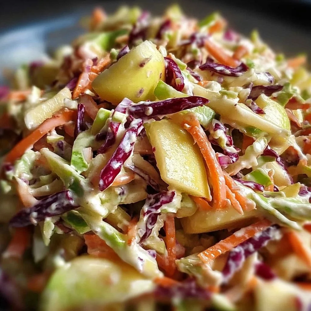 Cranberry Apple Coleslaw
