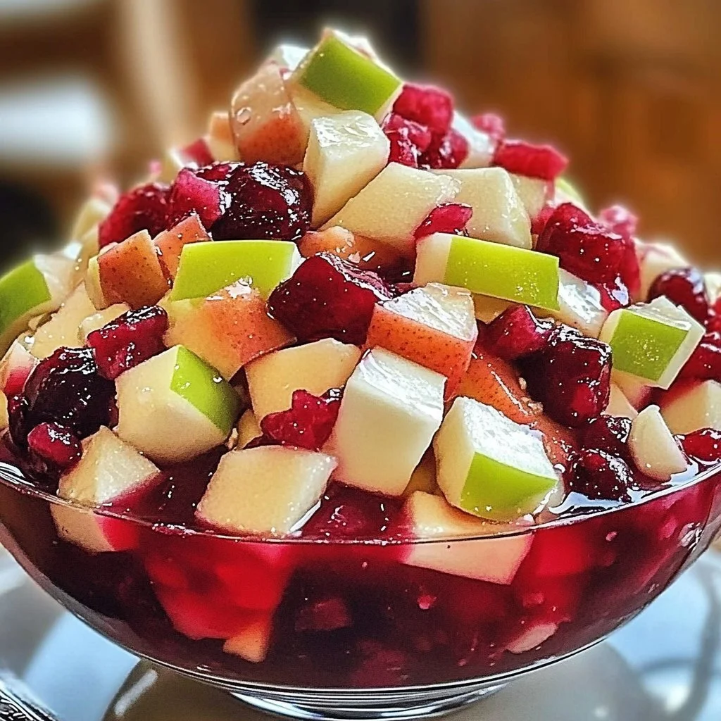 Cranberry Apple Jello Salad