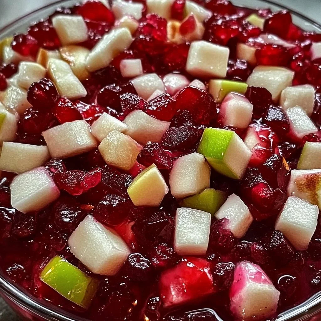 Cranberry Apple Jello Salad