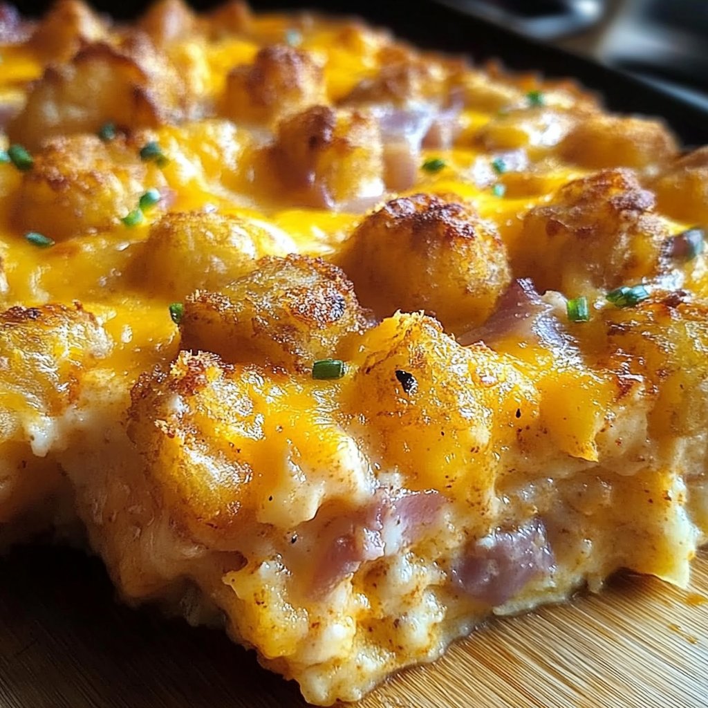 Tater Tot Breakfast Casserole