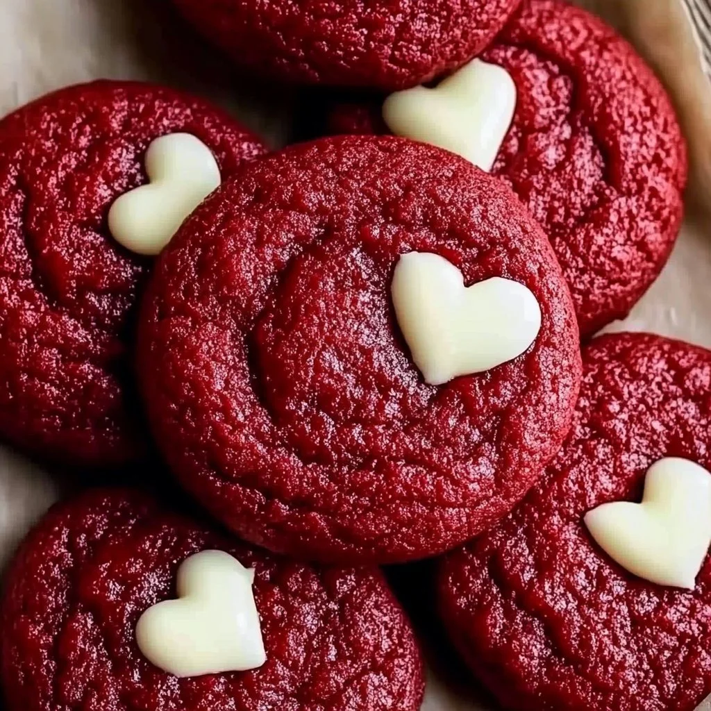 Delicious Red Velvet Sugar Cookies Recipe