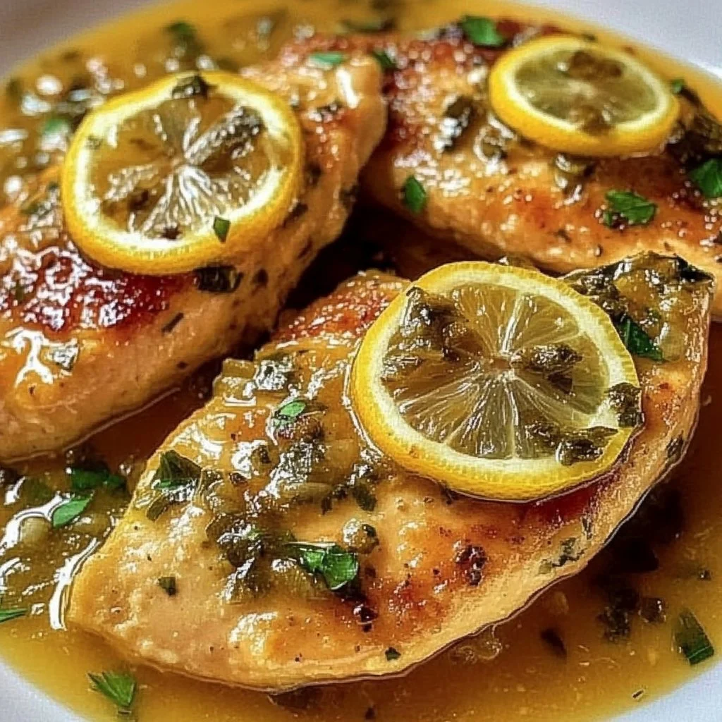 Easy Italian Lemon Chicken Piccata (Light)