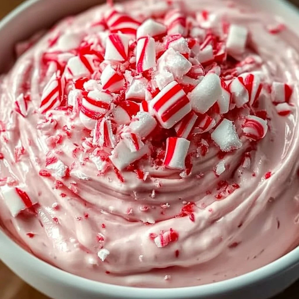 Festive Peppermint Dessert Dip