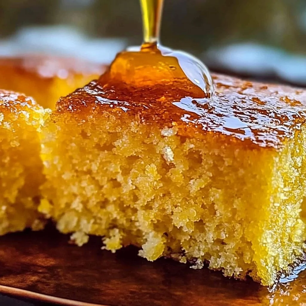 Fluffy Honey Cornbread