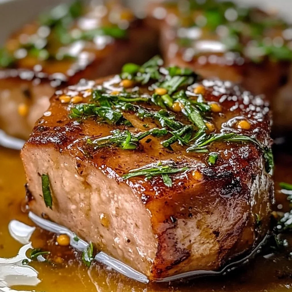 Glazed Maple Mustard Pork
