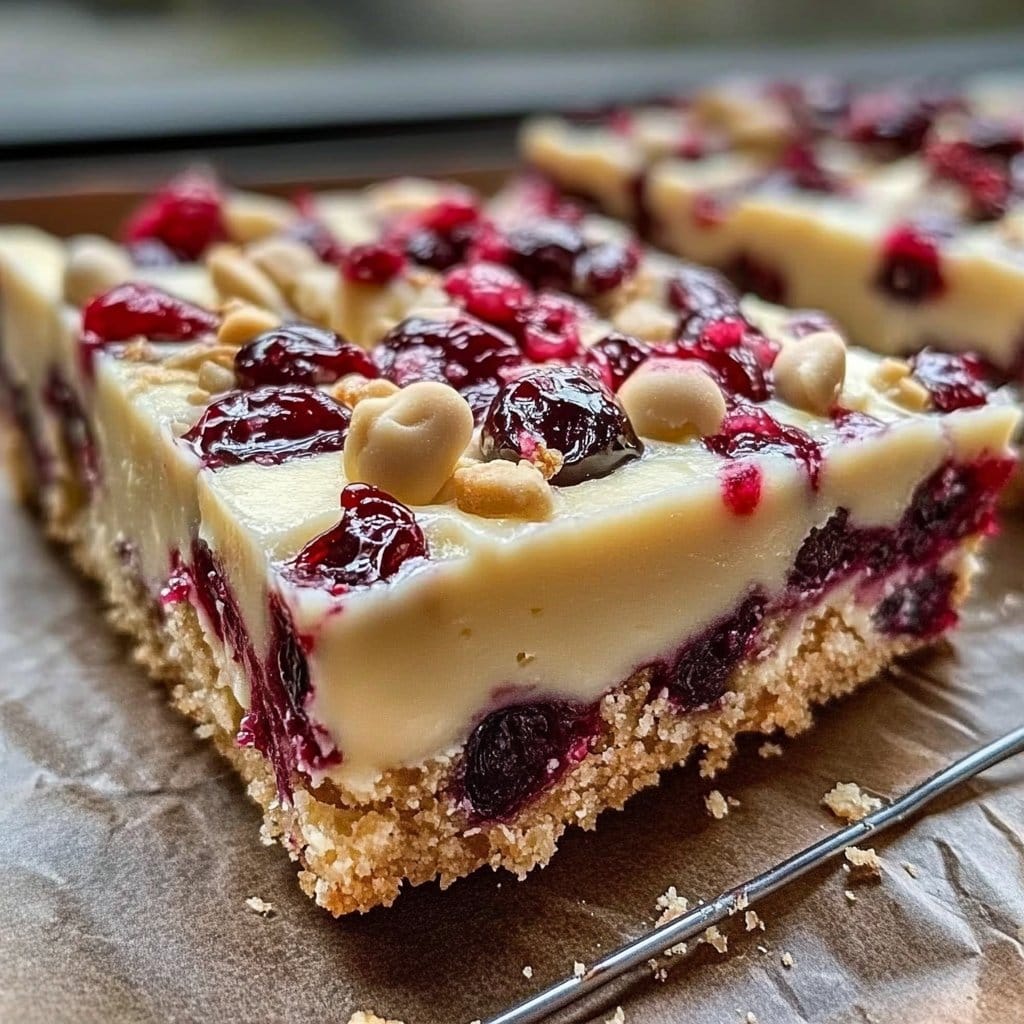 Copycat Cranberry Bliss Bars