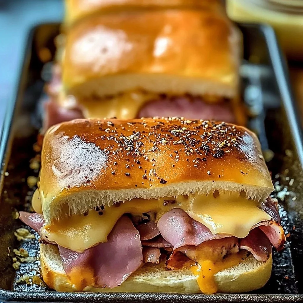 Irresistible Ham and Cheese Sliders