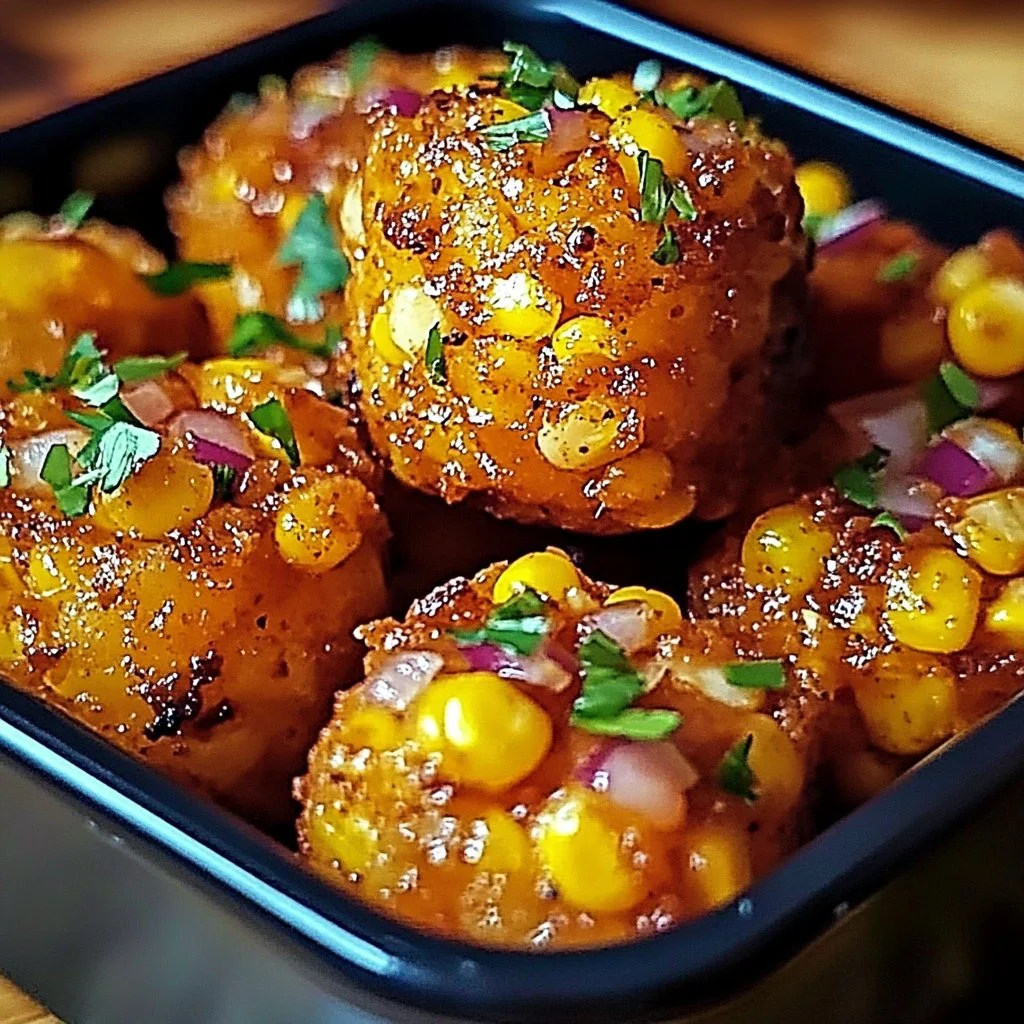 Irresistible Spicy Mexican Corn Bites
