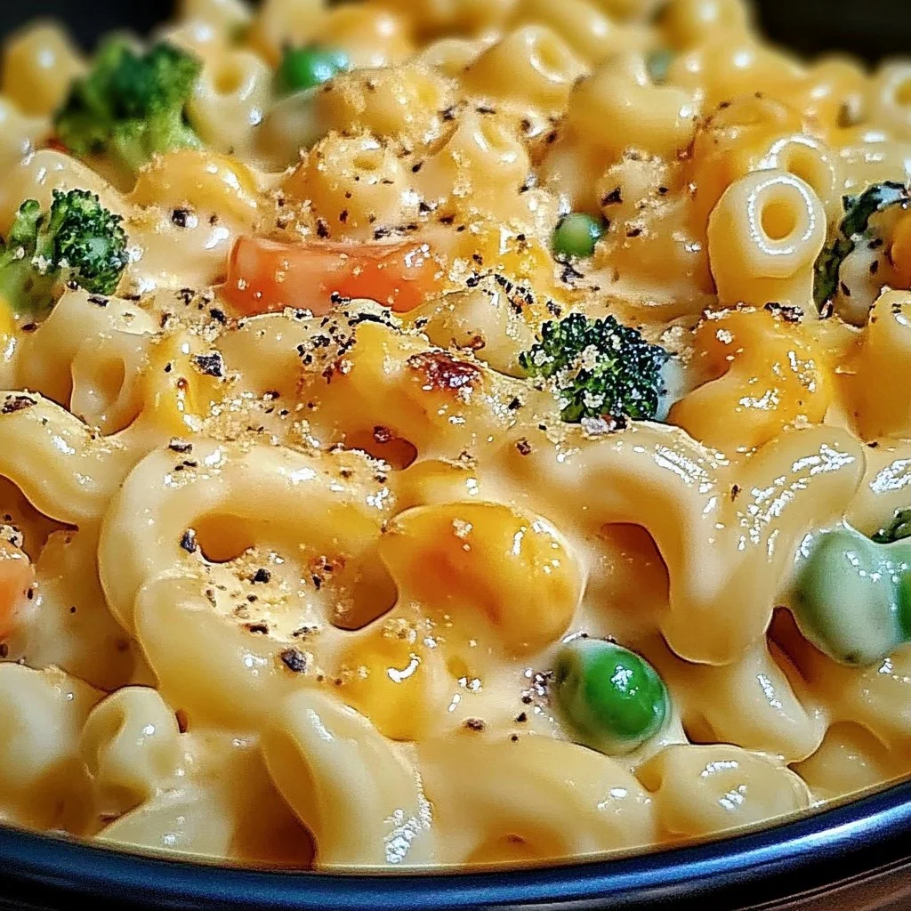 Irresistible Veggie Mac and Cheese