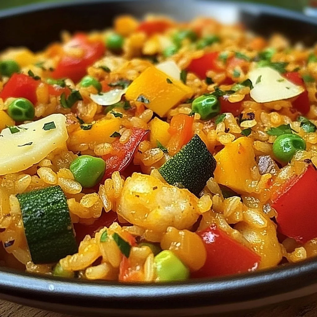 Irresistible Veggie Paella: 5 Easy Steps to Flavorful Delight