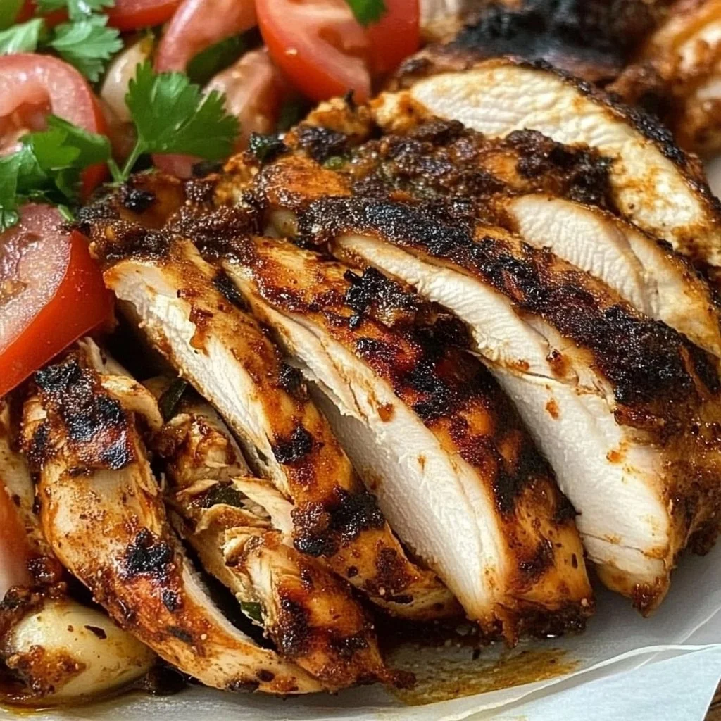 Juicy shawarma chicken with bold flavors for easy preparation