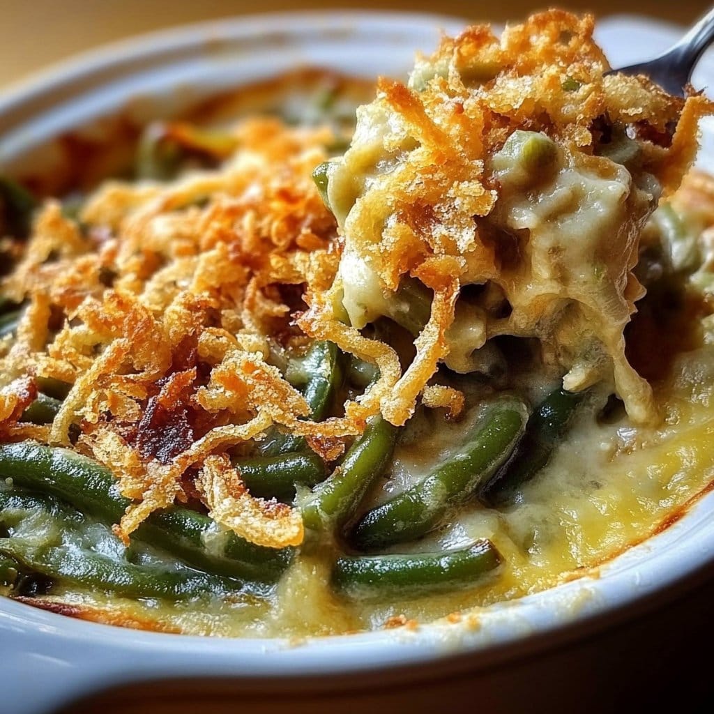 Make Ahead Green Bean Casserole