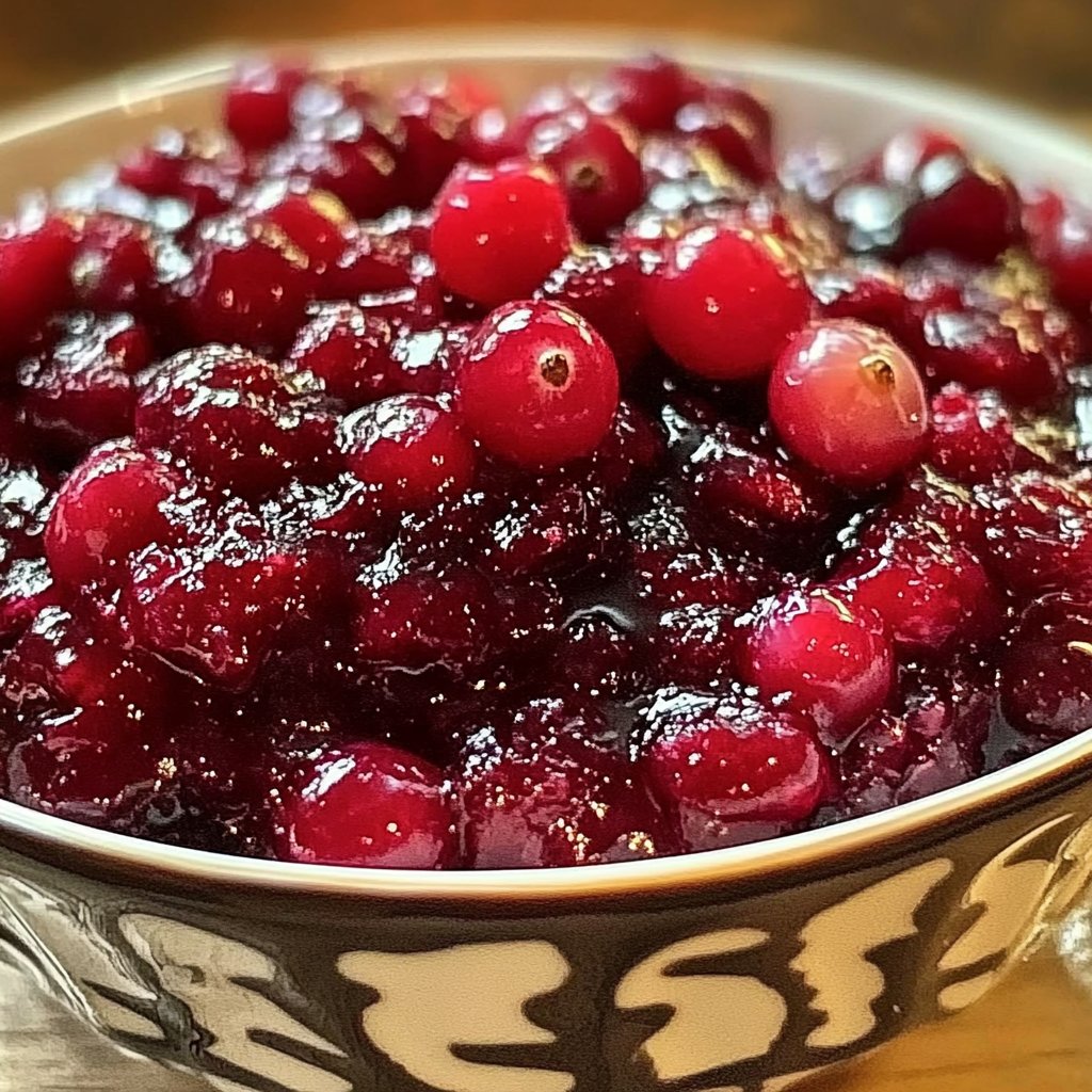 Cranberry Dessert
