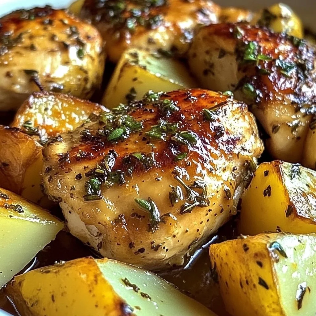 Lemon Herb Chicken & Potatoes