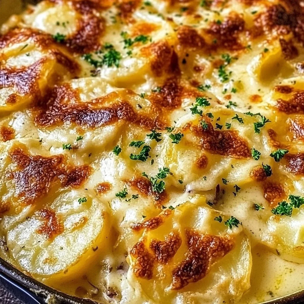 Loaded Scalloped Potatoes Recipe