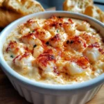 Delicious lobster dip served in a bowl, perfect for appetizers.