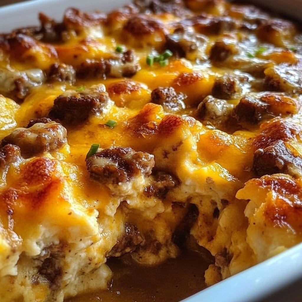 Breakfast Casserole With Gravy