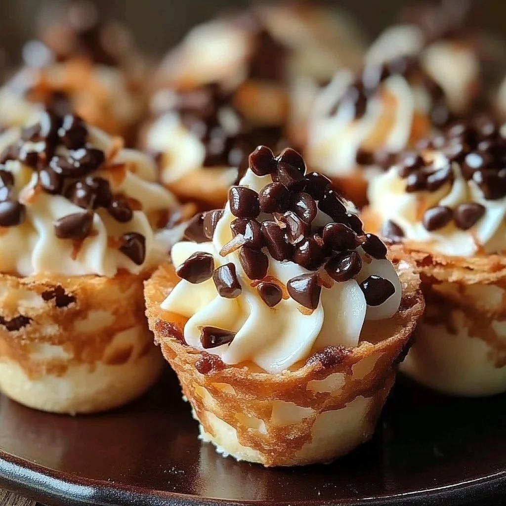 Mini Cannoli Cups