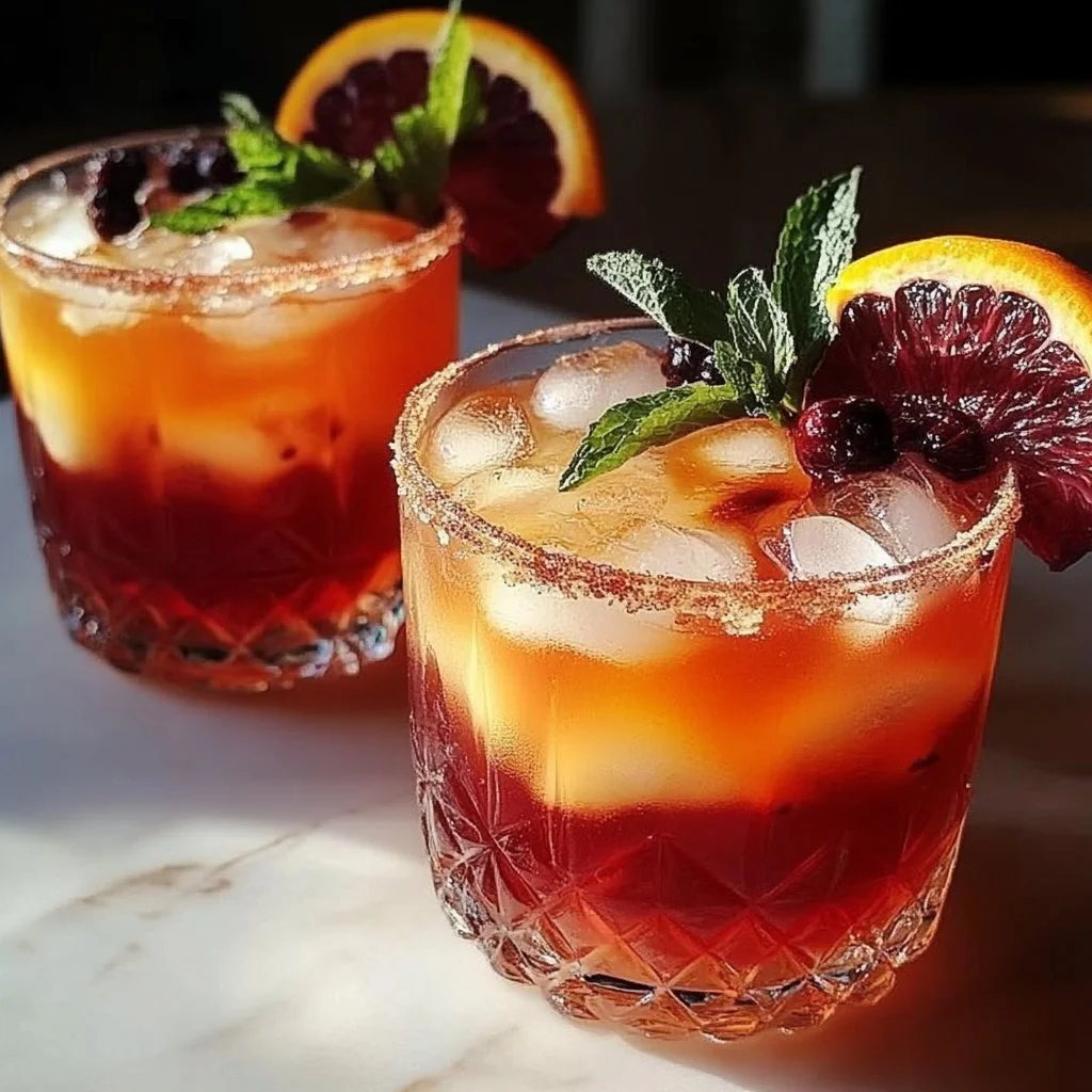 Delicious festive mocktails for New Year's celebration