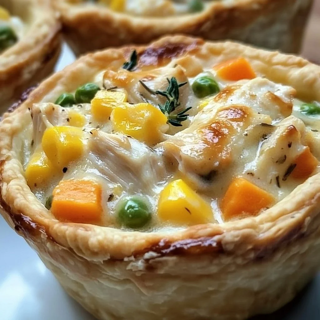 Muffin Tin Chicken Pot Pie