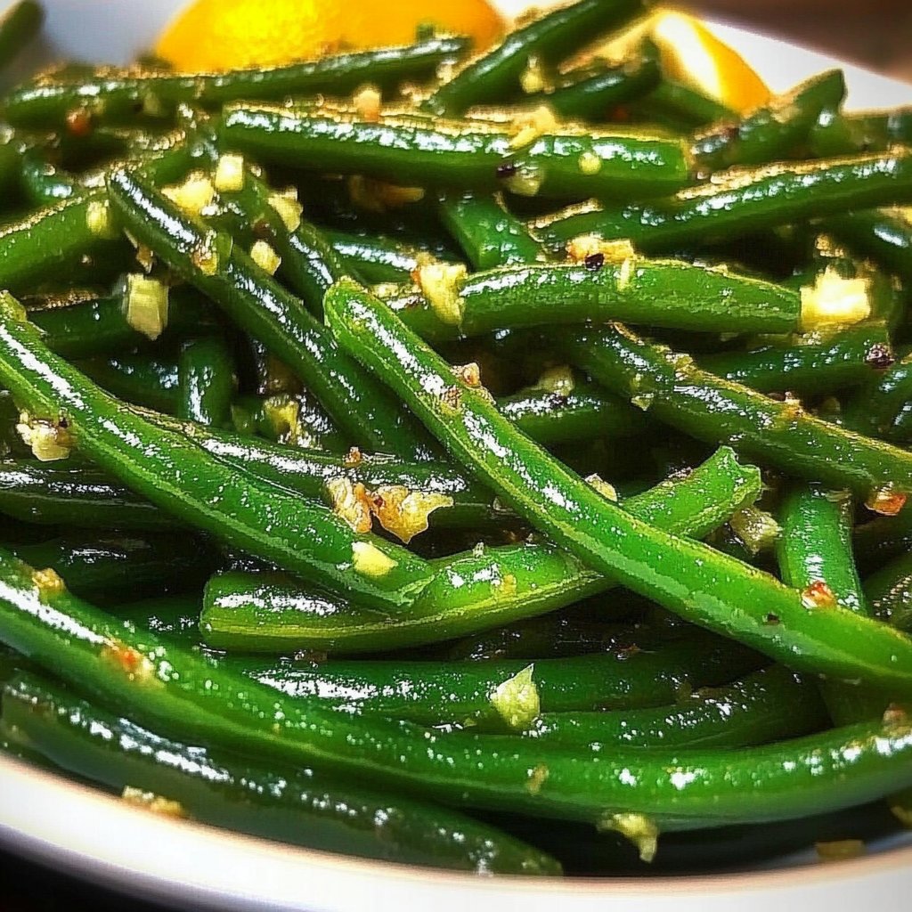 Garlic Lemon Green Beans: 7 Zesty Steps to Flavor Bliss