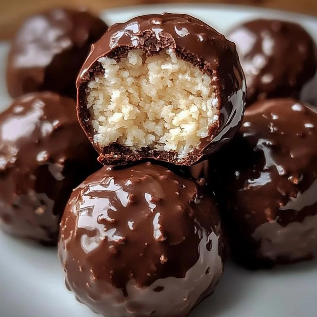 Delicious no-bake Tim Tam Balls ready to enjoy as a sweet treat.