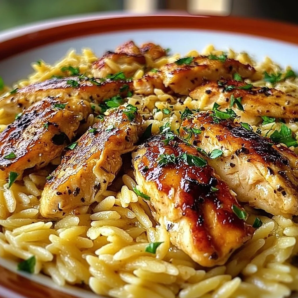 Orzo Chicken