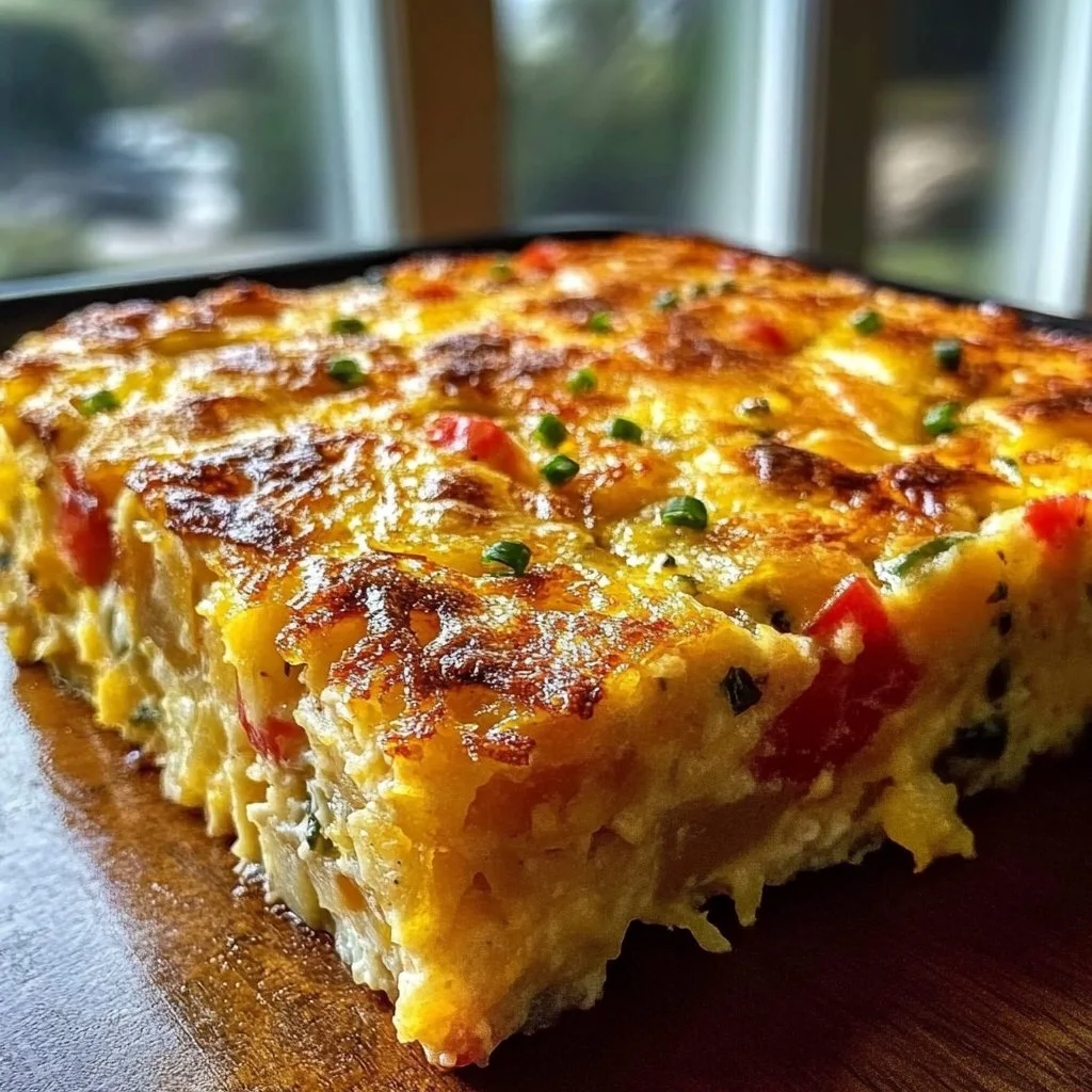 Overnight Hashbrown Breakfast Casserole