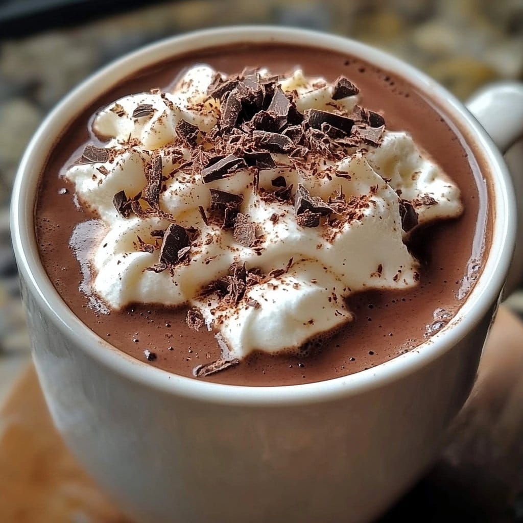 Homemade French Hot Chocolate