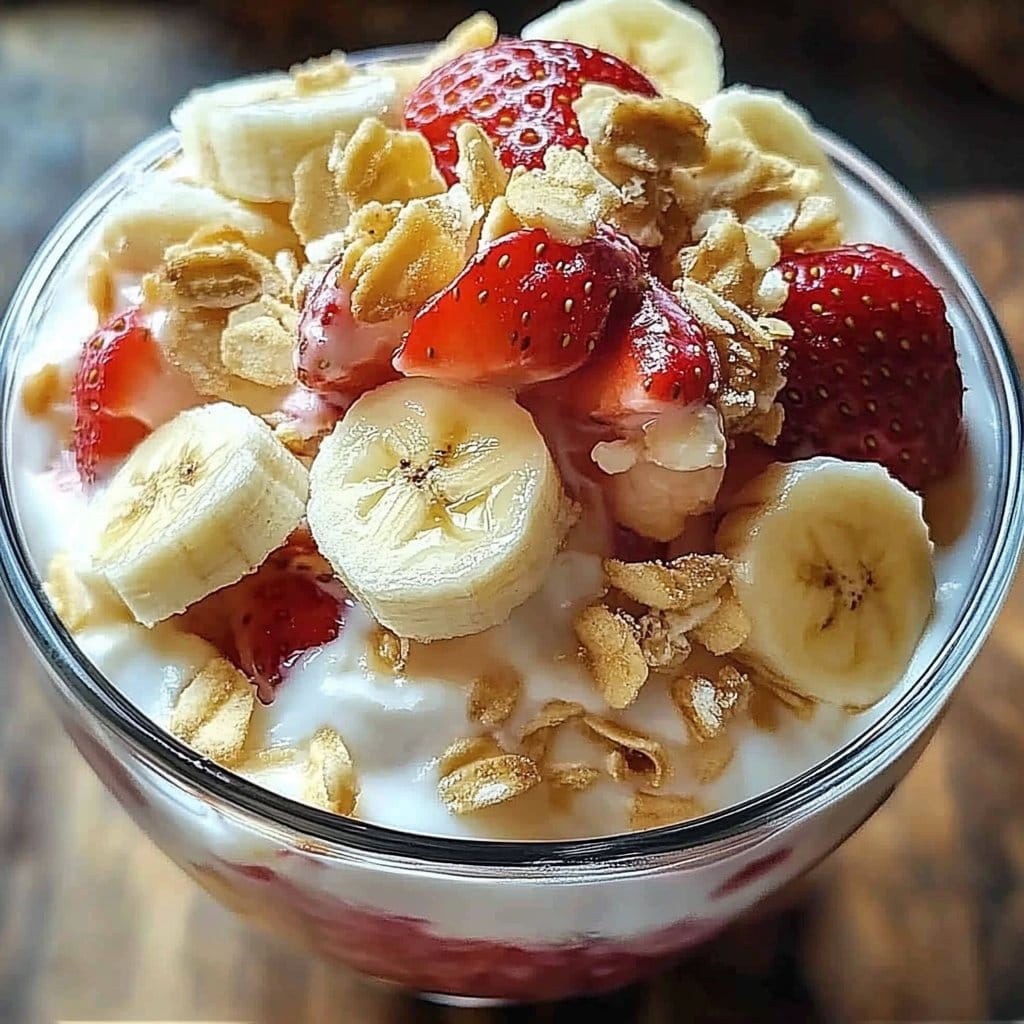 Strawberry Banana Pudding