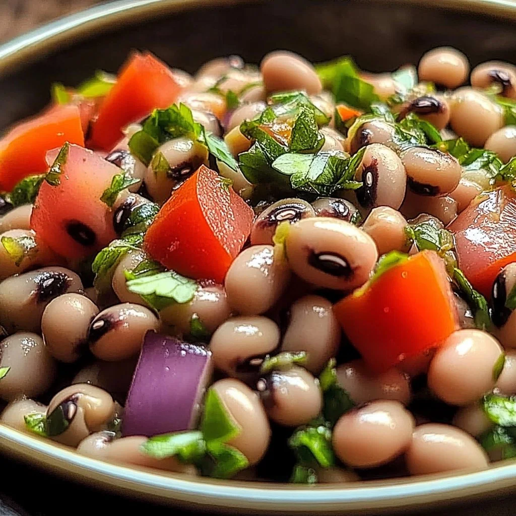 Portuguese Black Eyed Pea Salad