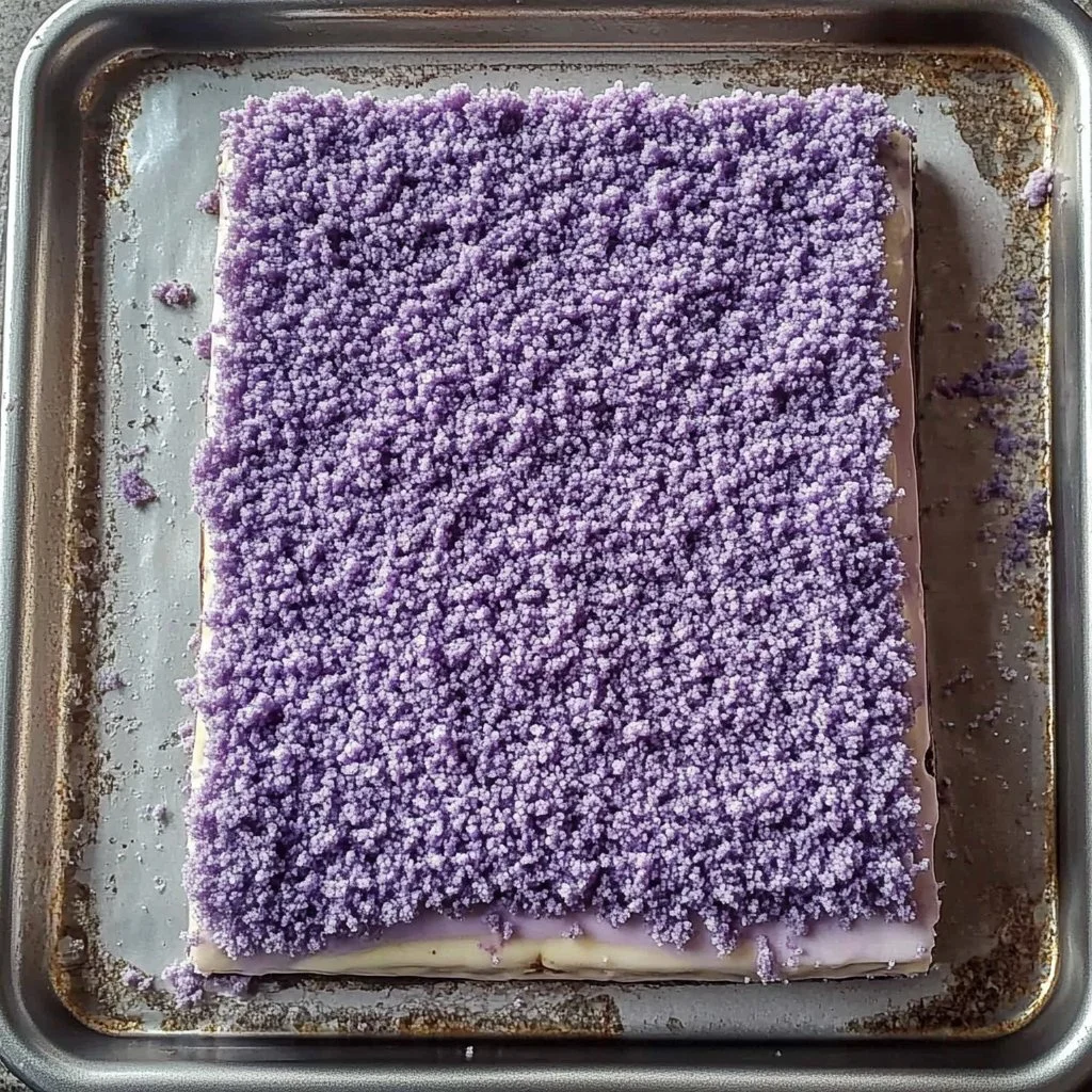 Purple Three Milks Cake