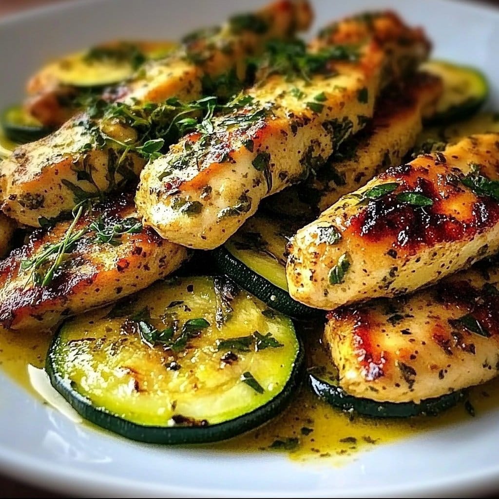 Juicy Chicken and Zucchini