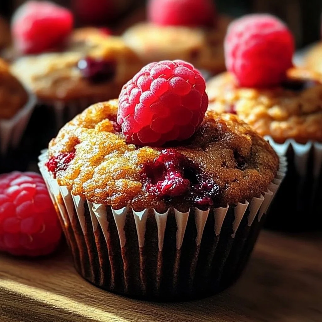 Irresistible Raspberry and Dark Chocolate Muffins