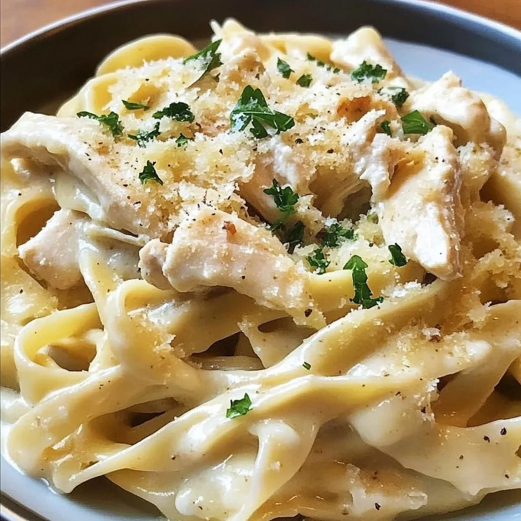 Slow Cooker Chicken Alfredo