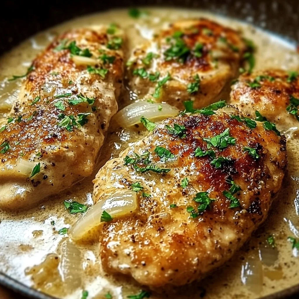 Irresistible Sour Cream Onion Chicken