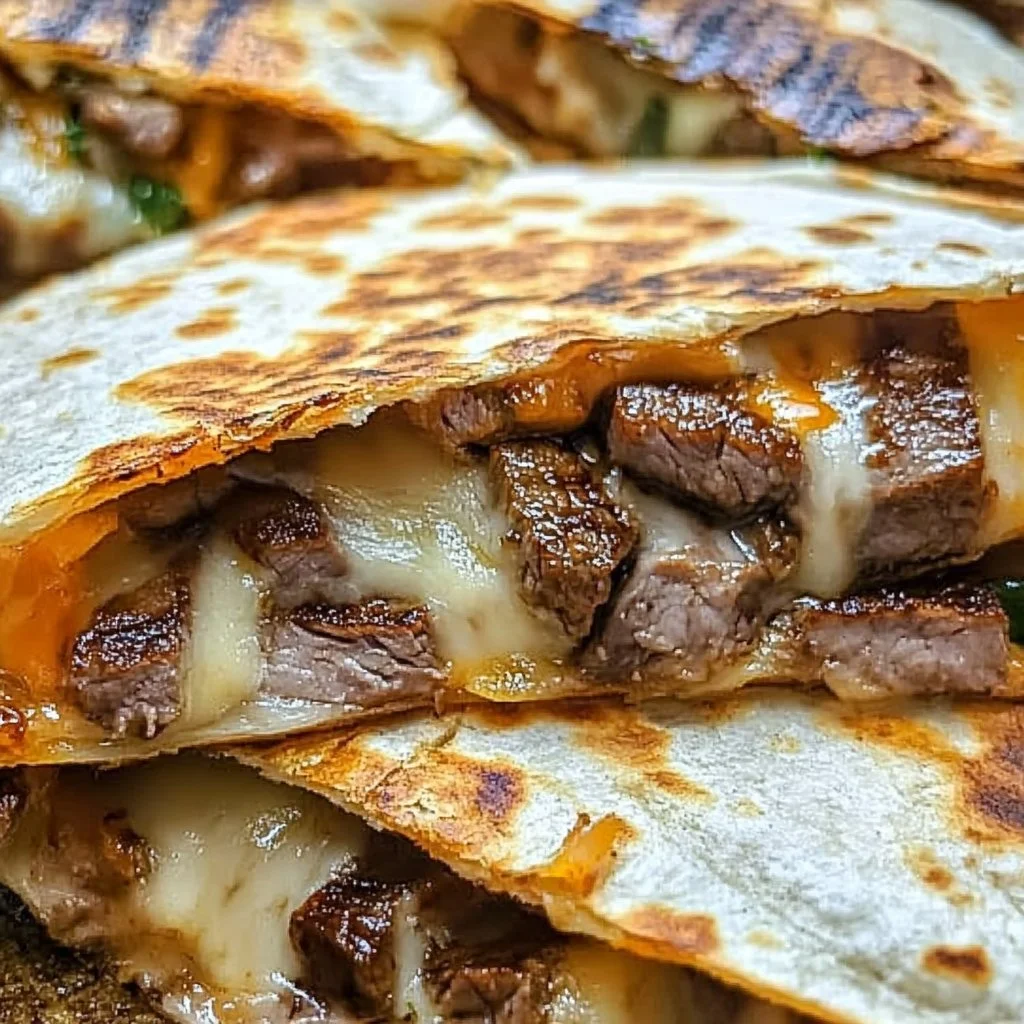 Steak Cheese Quesadillas Blackstone