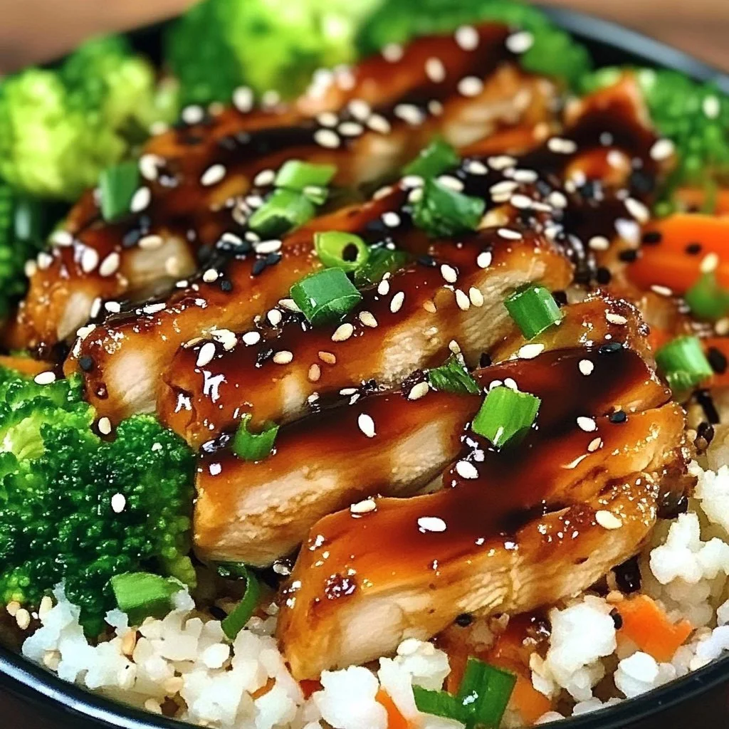 Teriyaki Chicken Bowls