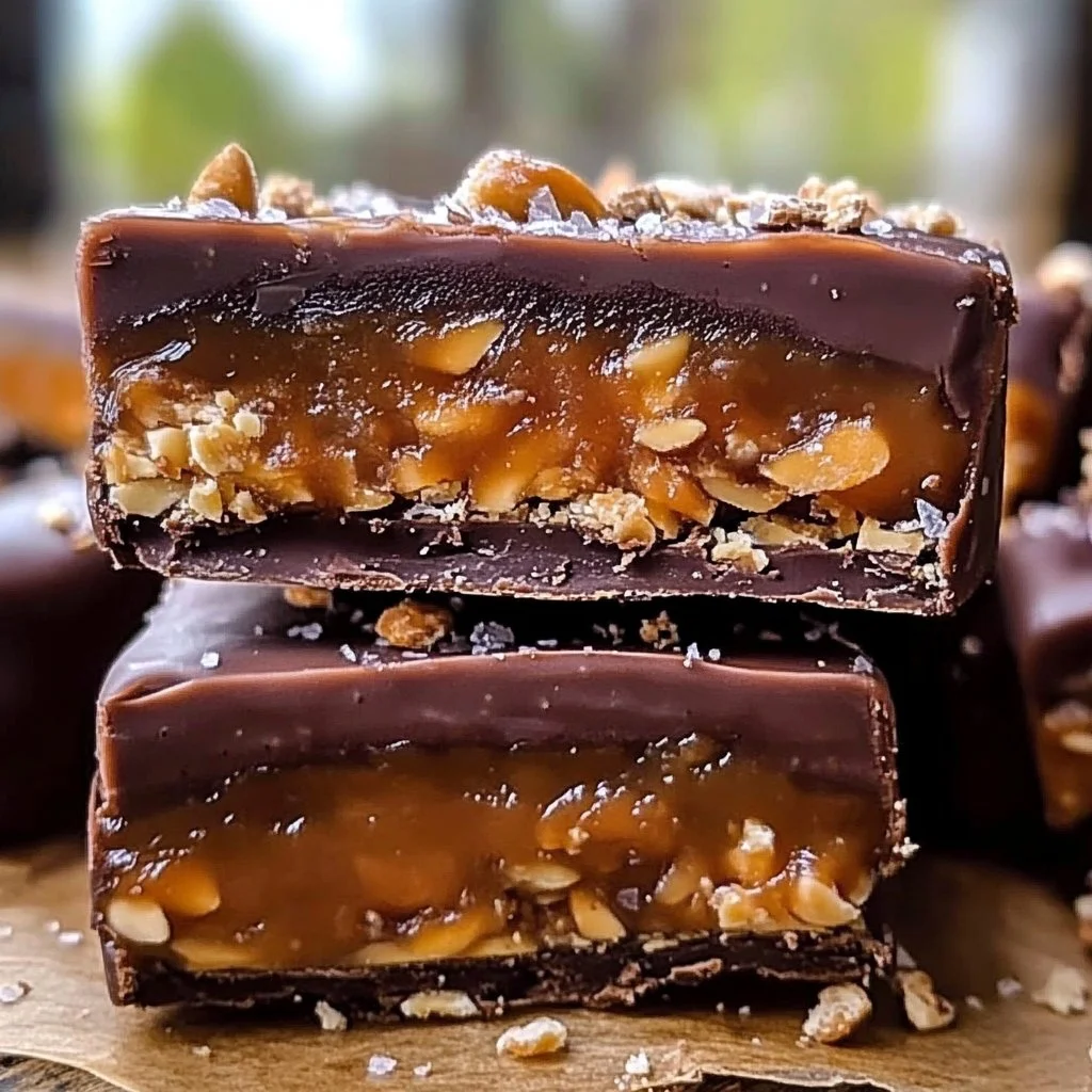 Delicious Vegan Twix Bars (No-Bake, Nut-Free!)