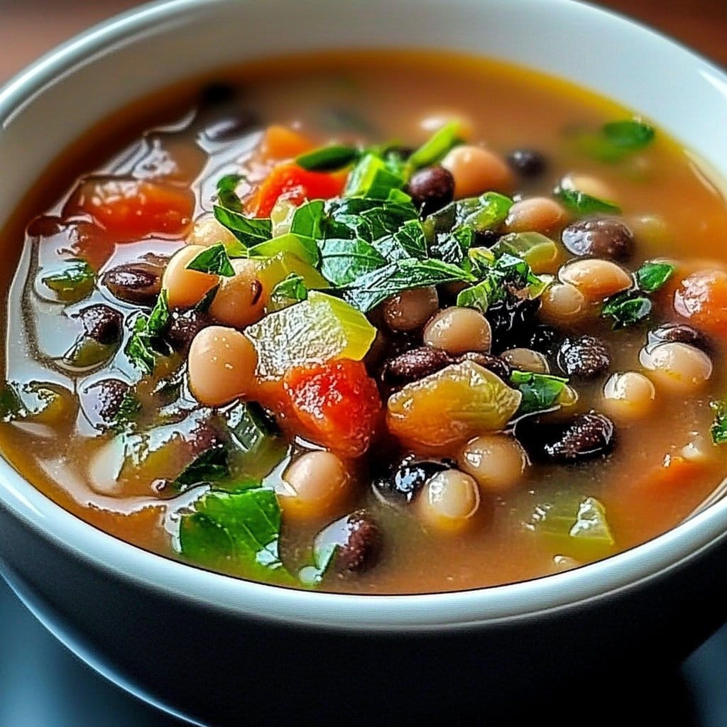 Easy and Delicious Black Eyed Pea Vegetable Soup