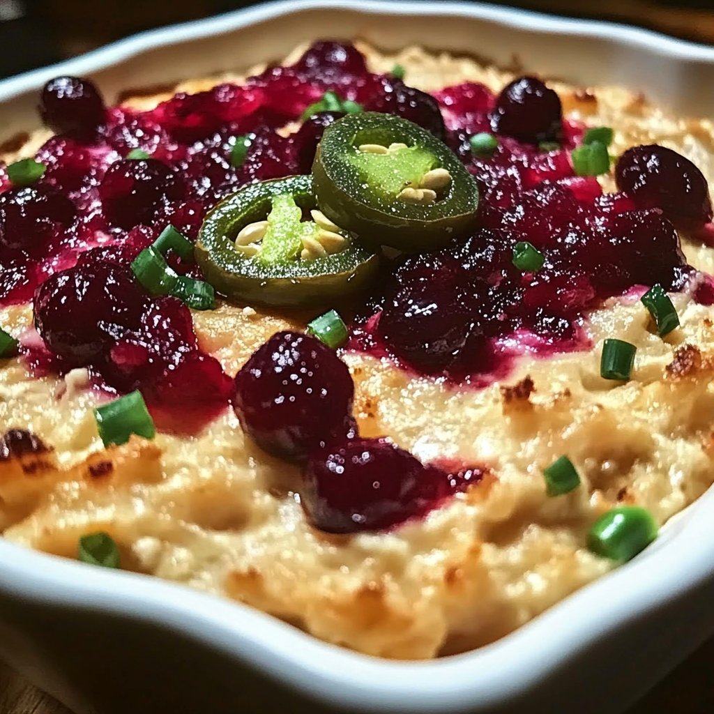 Cranberry and Jalapeno Dip